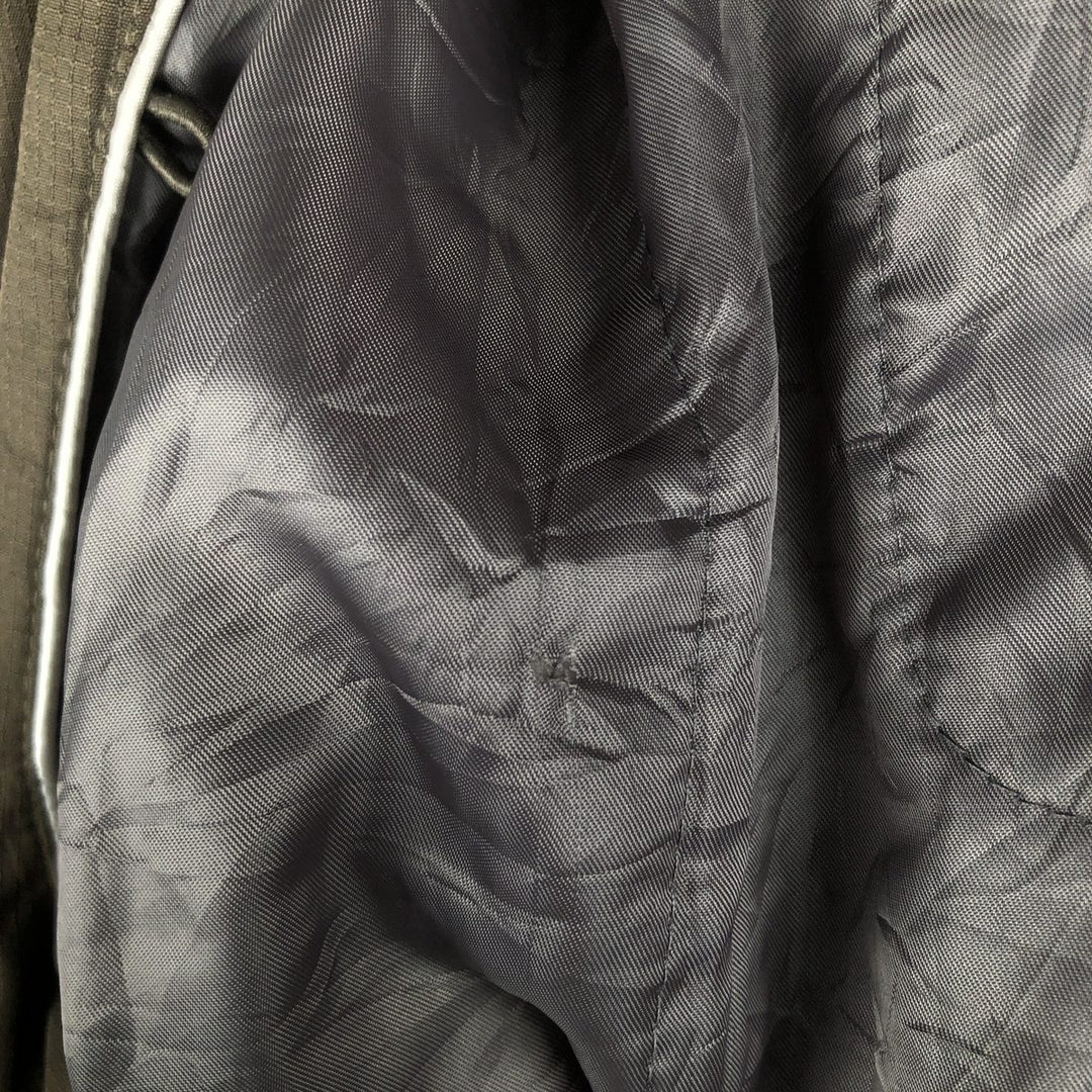 Calvin Klein Ripstop Padded Puffer Jacket, Men's Size Small polyester brown type Vintage Second Hand