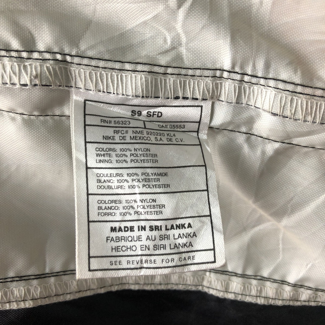 2000'S Nike Anorak Jacket, Men's Size L Nylon black type Vintage Second Hand