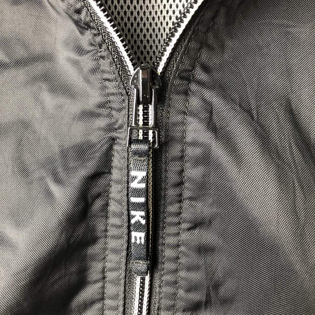 2000'S Nike Anorak Jacket, Men's Size L Nylon black type Vintage Second Hand