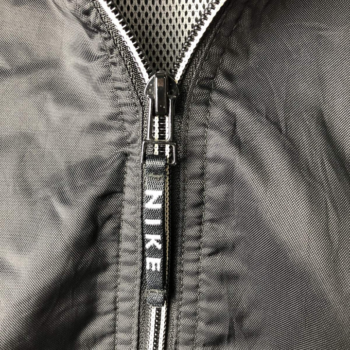 2000'S Nike Anorak Jacket, Men's Size L Nylon black type Vintage Second Hand
