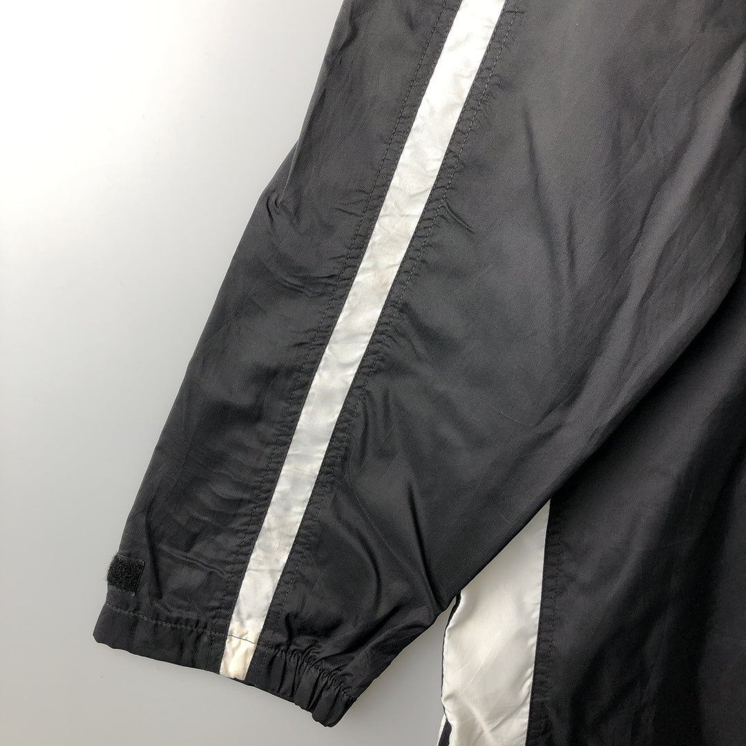 2000'S Nike Anorak Jacket, Men's Size L Nylon black type Vintage Second Hand