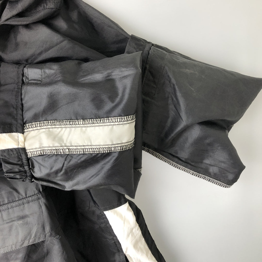 2000'S Nike Anorak Jacket, Men's Size L Nylon black type Vintage Second Hand
