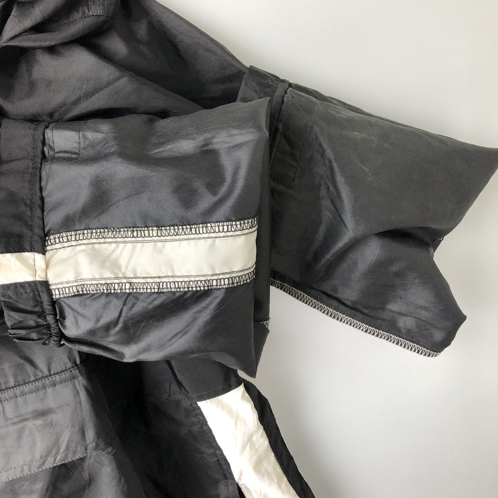2000'S Nike Anorak Jacket, Men's Size L Nylon black type Vintage Second Hand