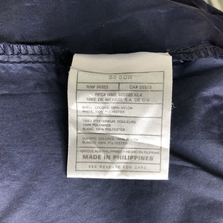 90'S Vintage Nike Nylon Jacket, Women's Size Small Nylon navy blue type Vintage Second Hand