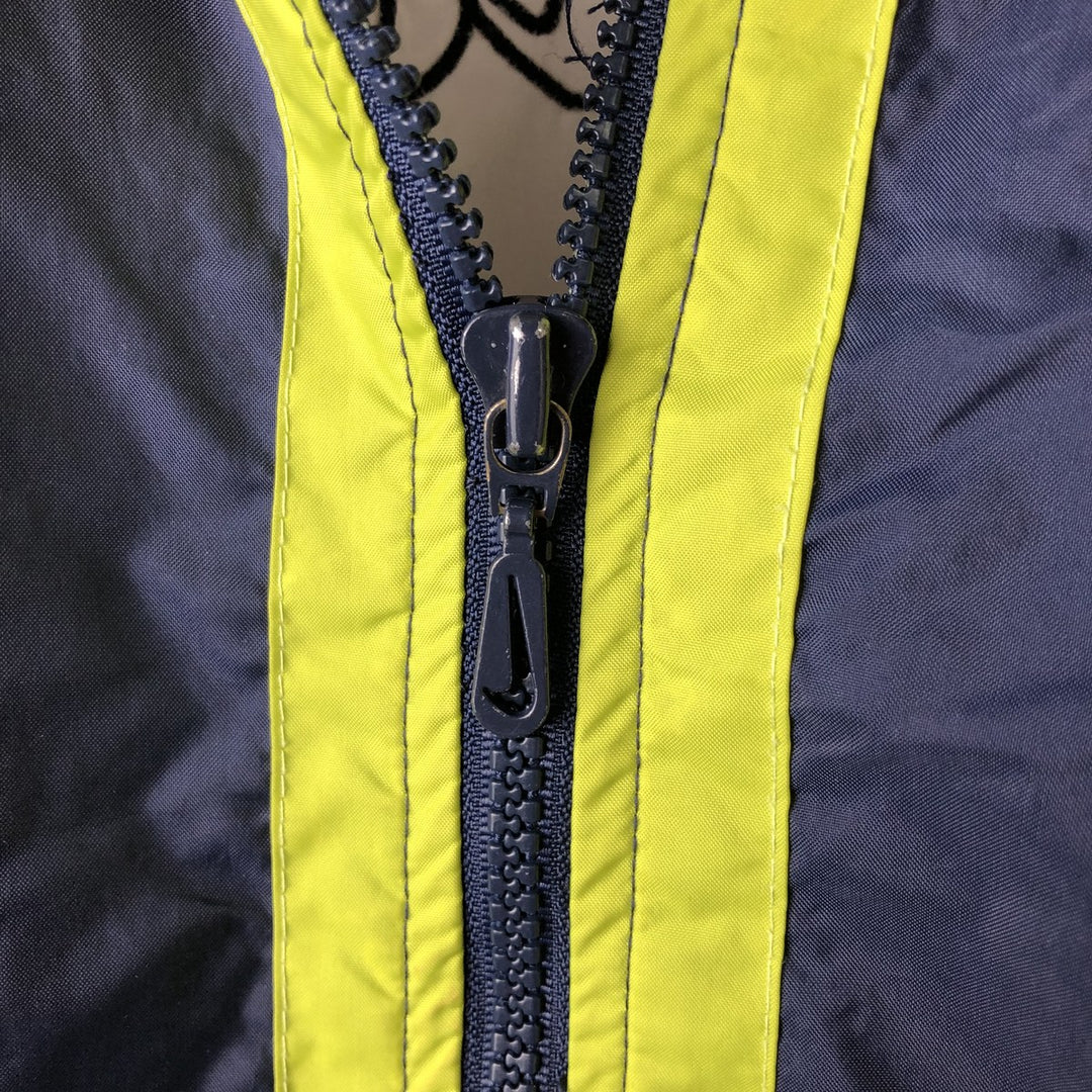 90'S Vintage Nike Nylon Jacket, Women's Size Small Nylon navy blue type Vintage Second Hand