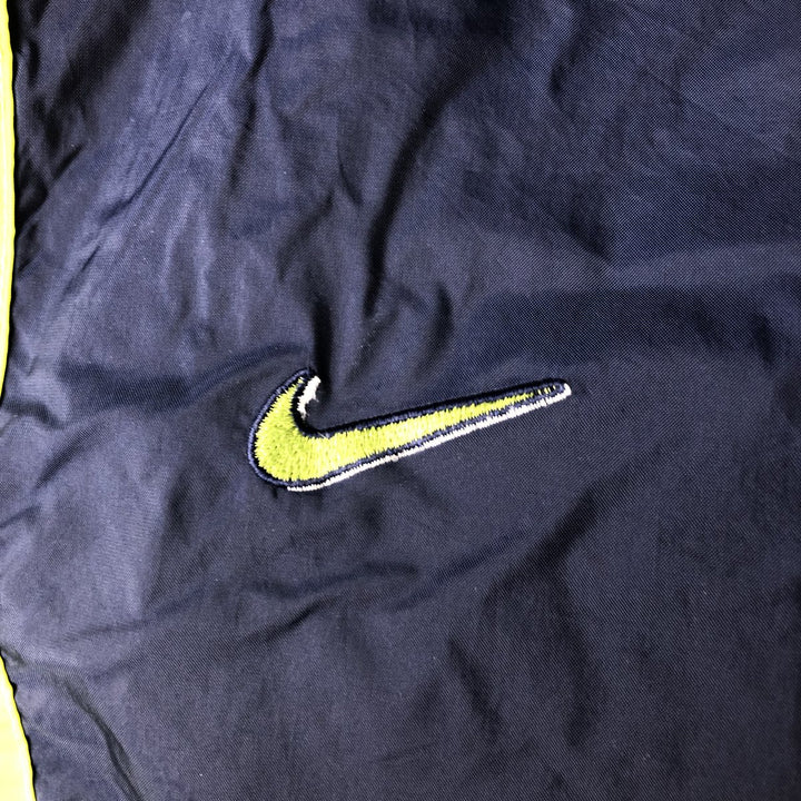 90'S Vintage Nike Nylon Jacket, Women's Size Small Nylon navy blue type Vintage Second Hand