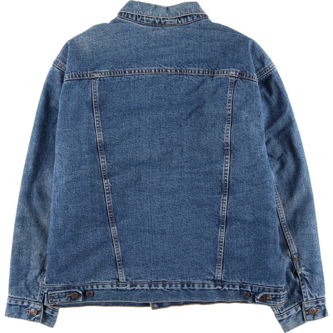 Levi's Two-Horse Padded Denim Jacket, Men's Size XL, Vintage unclear blue type Vintage Second Hand