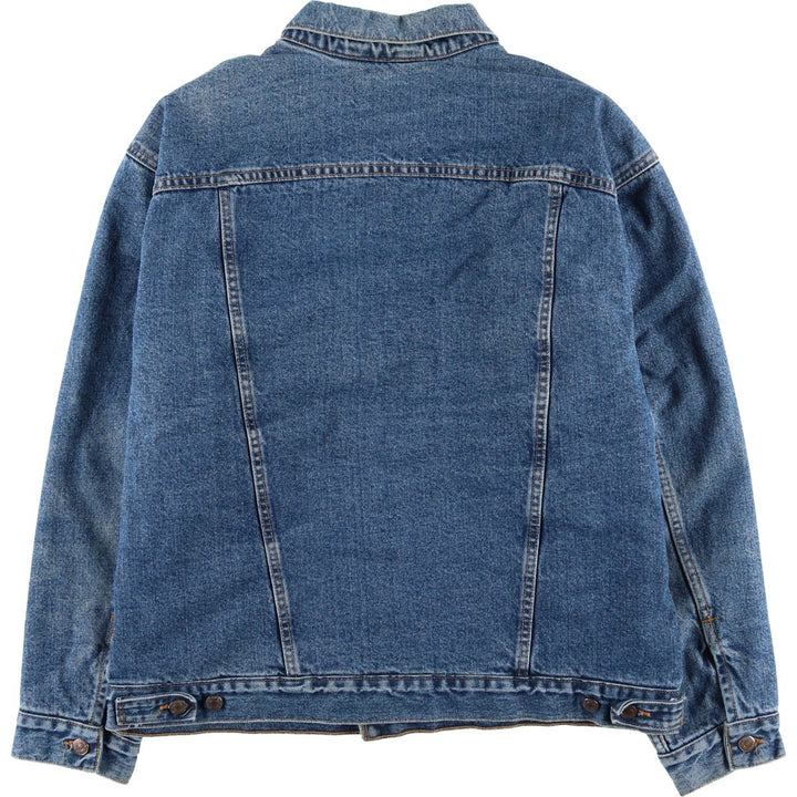 Levi's Two-Horse Padded Denim Jacket, Men's Size XL, Vintage unclear blue type Vintage Second Hand