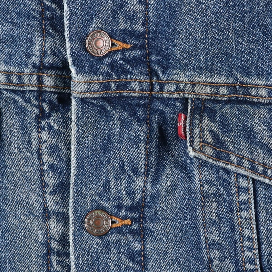 Levi's Two-Horse Padded Denim Jacket, Men's Size XL, Vintage unclear blue type Vintage Second Hand