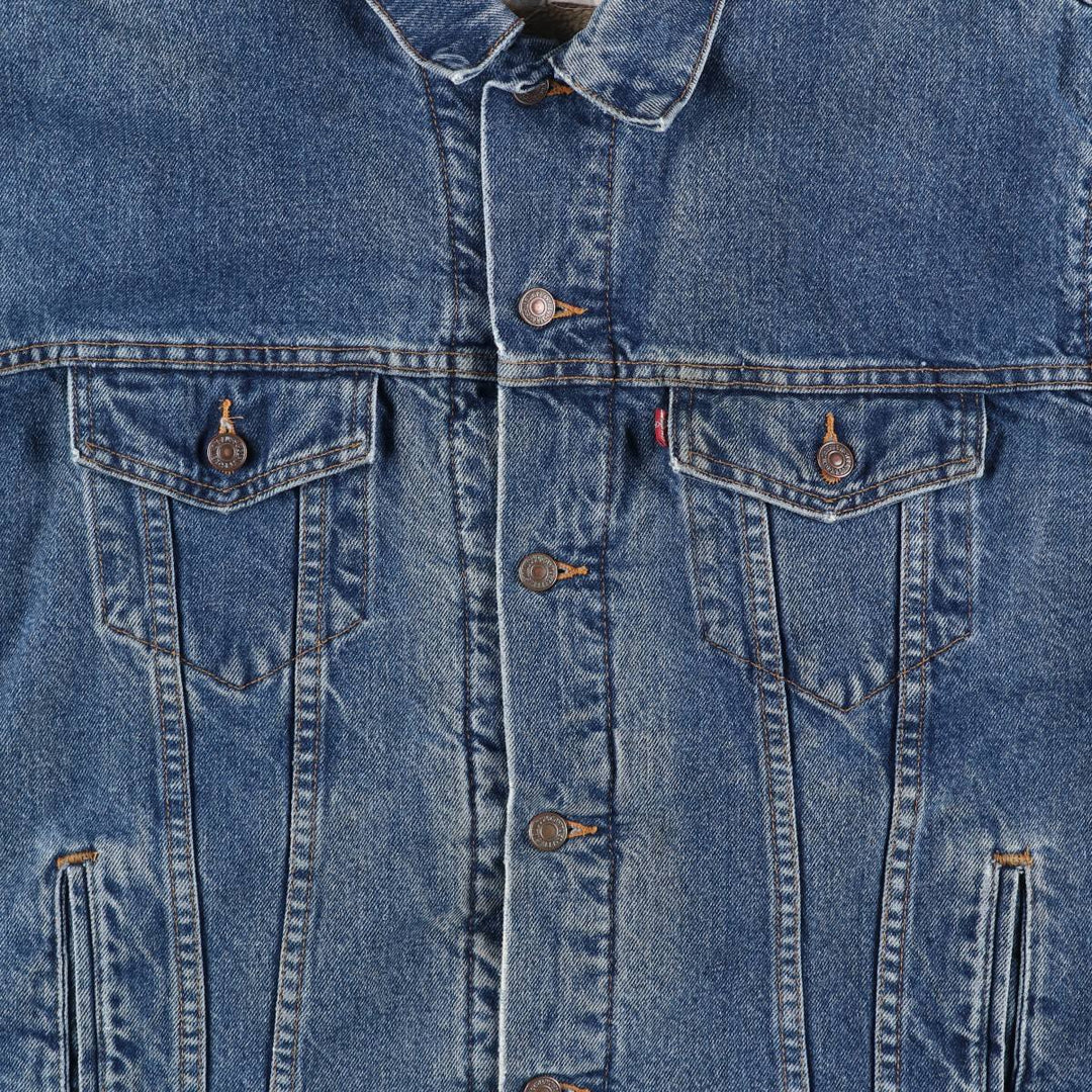 Levi's Two-Horse Padded Denim Jacket, Men's Size XL, Vintage unclear blue type Vintage Second Hand