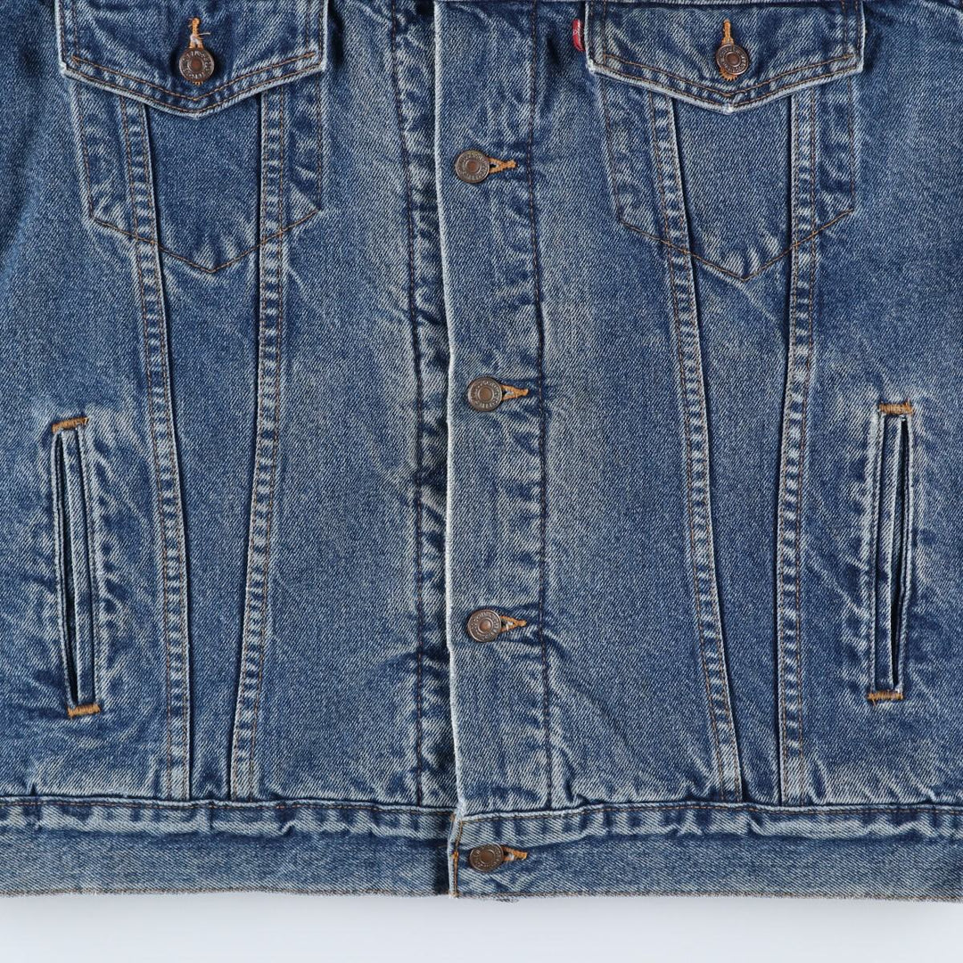 Levi's Two-Horse Padded Denim Jacket, Men's Size XL, Vintage unclear blue type Vintage Second Hand