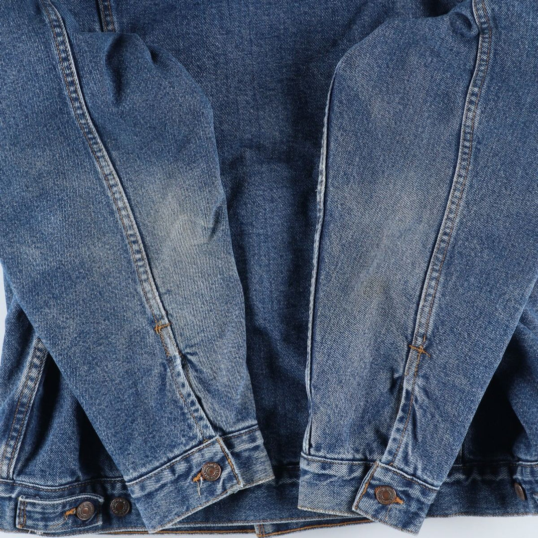 Levi's Two-Horse Padded Denim Jacket, Men's Size XL, Vintage unclear blue type Vintage Second Hand