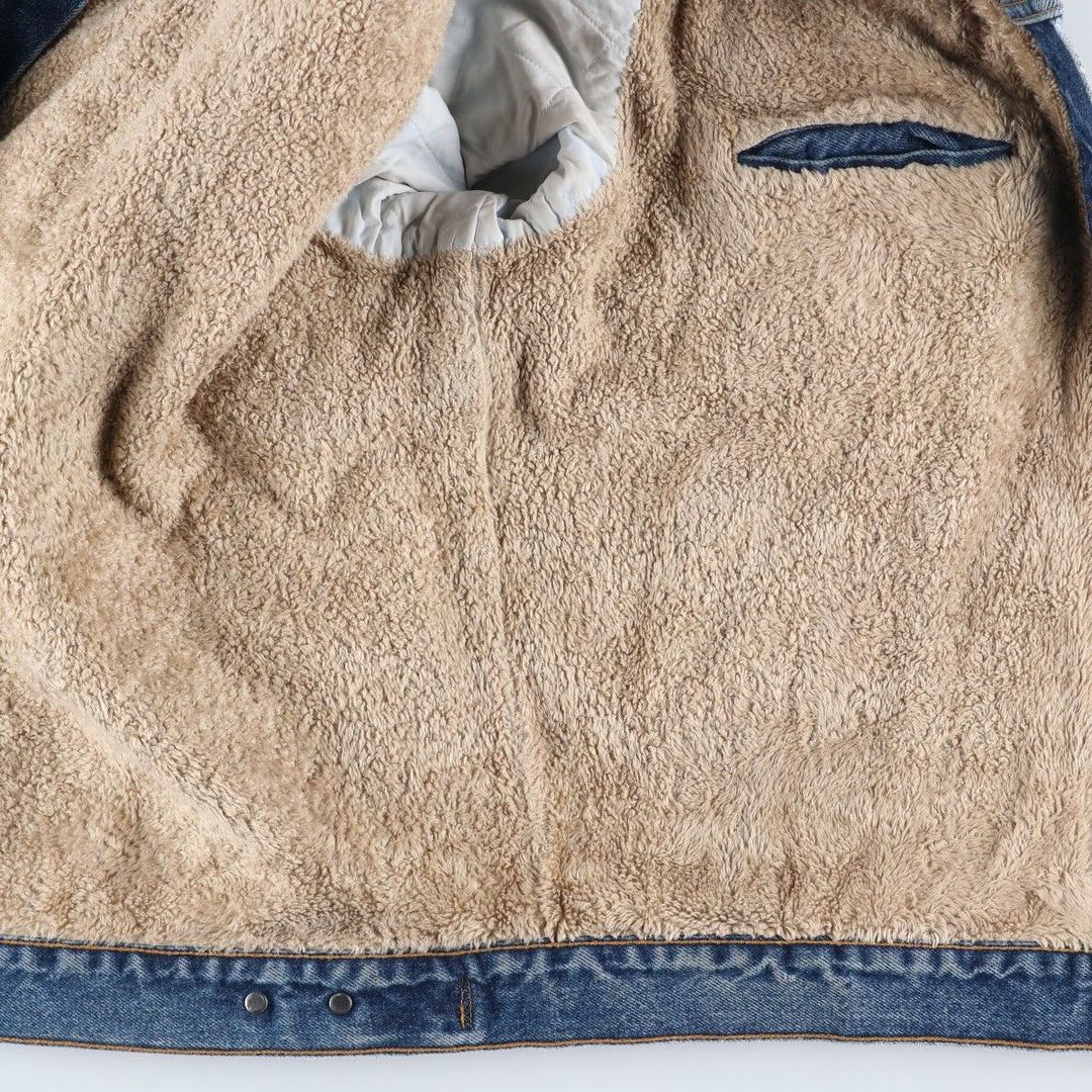 Levi's Two-Horse Padded Denim Jacket, Men's Size XL, Vintage unclear blue type Vintage Second Hand