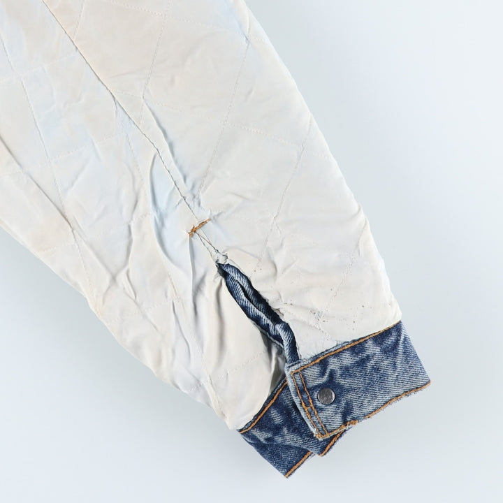 Levi's Two-Horse Padded Denim Jacket, Men's Size XL, Vintage unclear blue type Vintage Second Hand