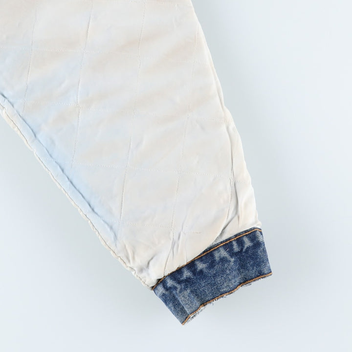 Levi's Two-Horse Padded Denim Jacket, Men's Size XL, Vintage unclear blue type Vintage Second Hand