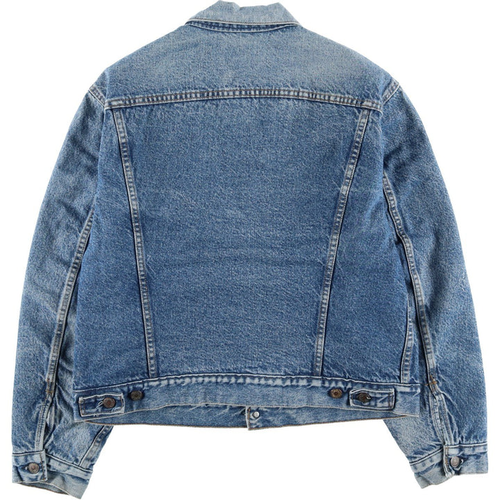 90'S Levi's 70506-0316 denim jacket, made in the USA, men's size M, vintage cotton blue type Vintage Second Hand