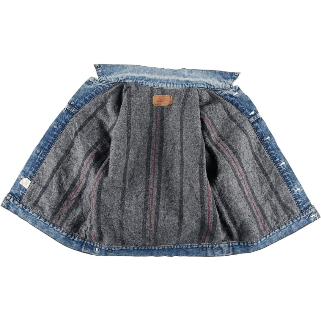 90'S Levi's 70506-0316 denim jacket, made in the USA, men's size M, vintage cotton blue type Vintage Second Hand