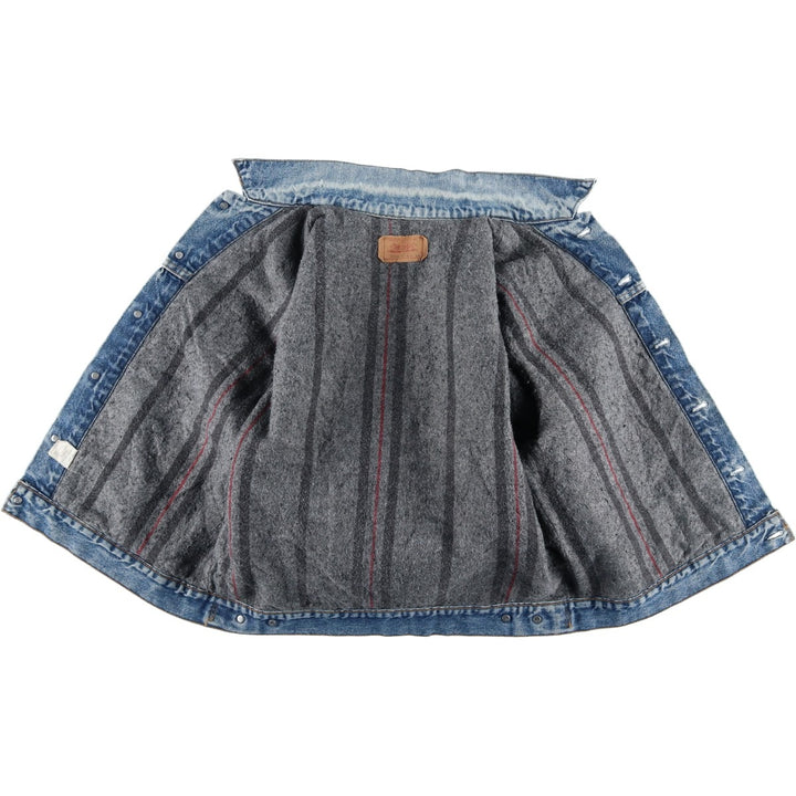 90'S Levi's 70506-0316 denim jacket, made in the USA, men's size M, vintage cotton blue type Vintage Second Hand
