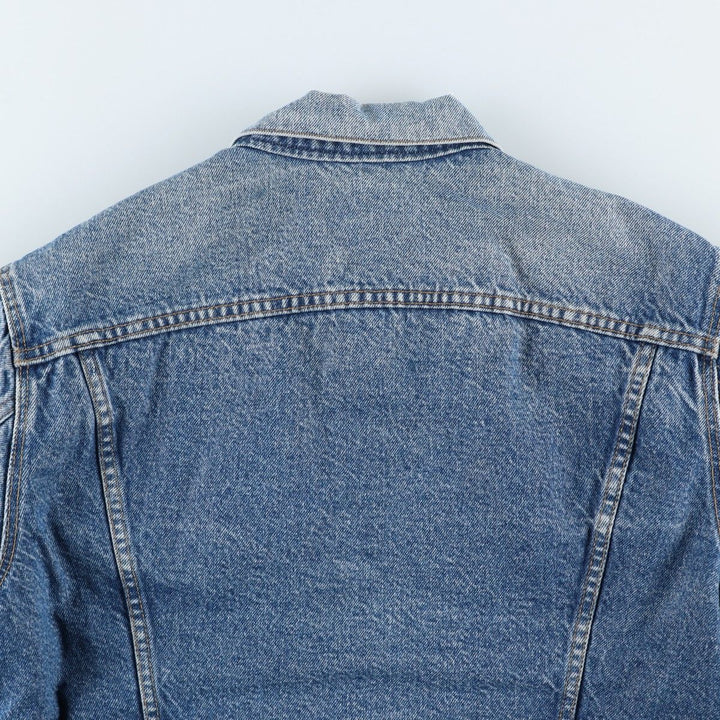 90'S Levi's 70506-0316 denim jacket, made in the USA, men's size M, vintage cotton blue type Vintage Second Hand