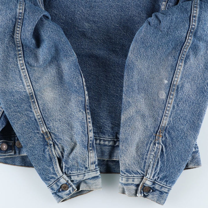 90'S Levi's 70506-0316 denim jacket, made in the USA, men's size M, vintage cotton blue type Vintage Second Hand
