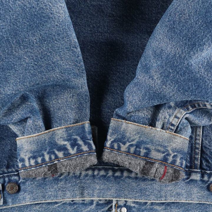 90'S Levi's 70506-0316 denim jacket, made in the USA, men's size M, vintage cotton blue type Vintage Second Hand