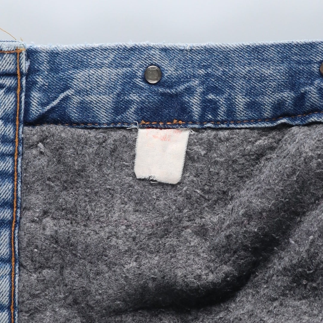 90'S Levi's denim jacket, denim jacket, men's size L, vintage unclear blue type Vintage Second Hand