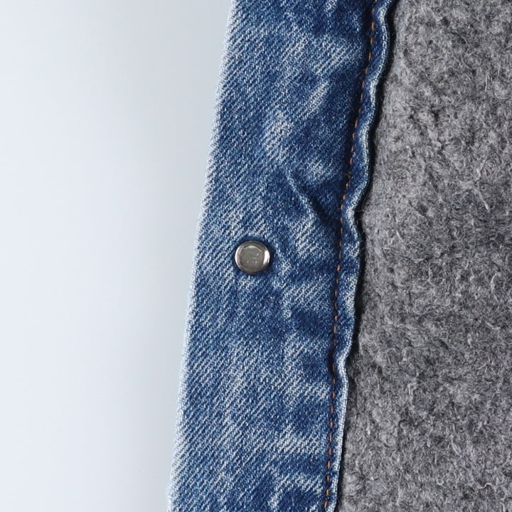 90'S Levi's denim jacket, denim jacket, men's size L, vintage unclear blue type Vintage Second Hand