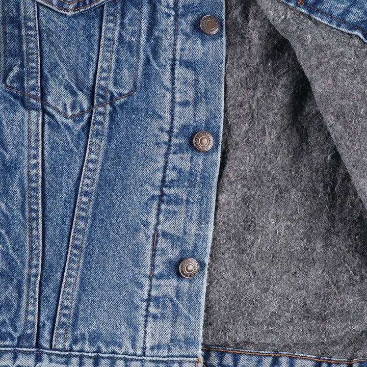90'S Levi's denim jacket, denim jacket, men's size L, vintage unclear blue type Vintage Second Hand