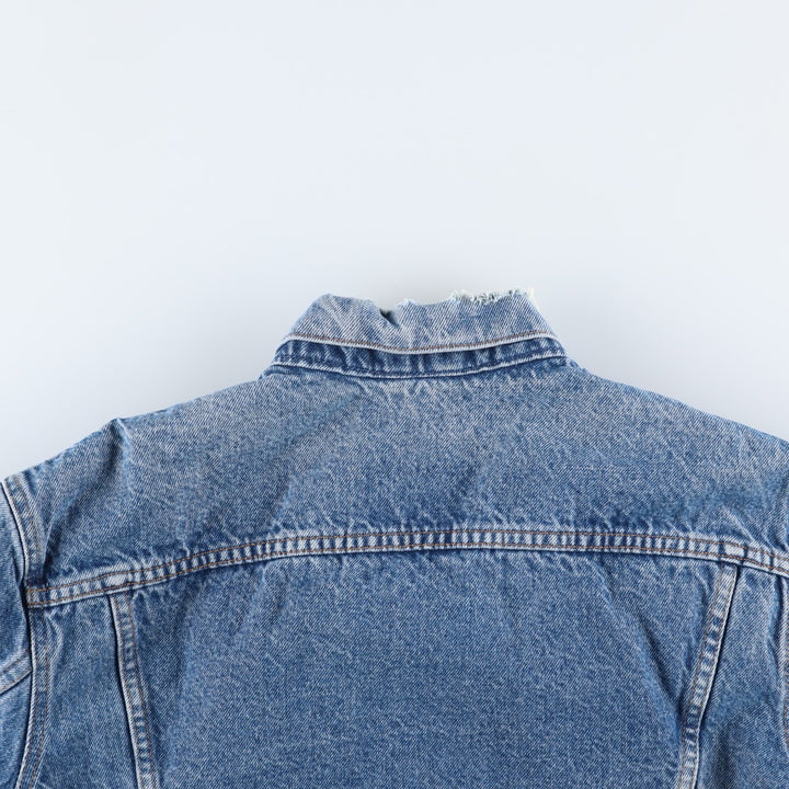 90'S Levi's denim jacket, denim jacket, men's size L, vintage unclear blue type Vintage Second Hand