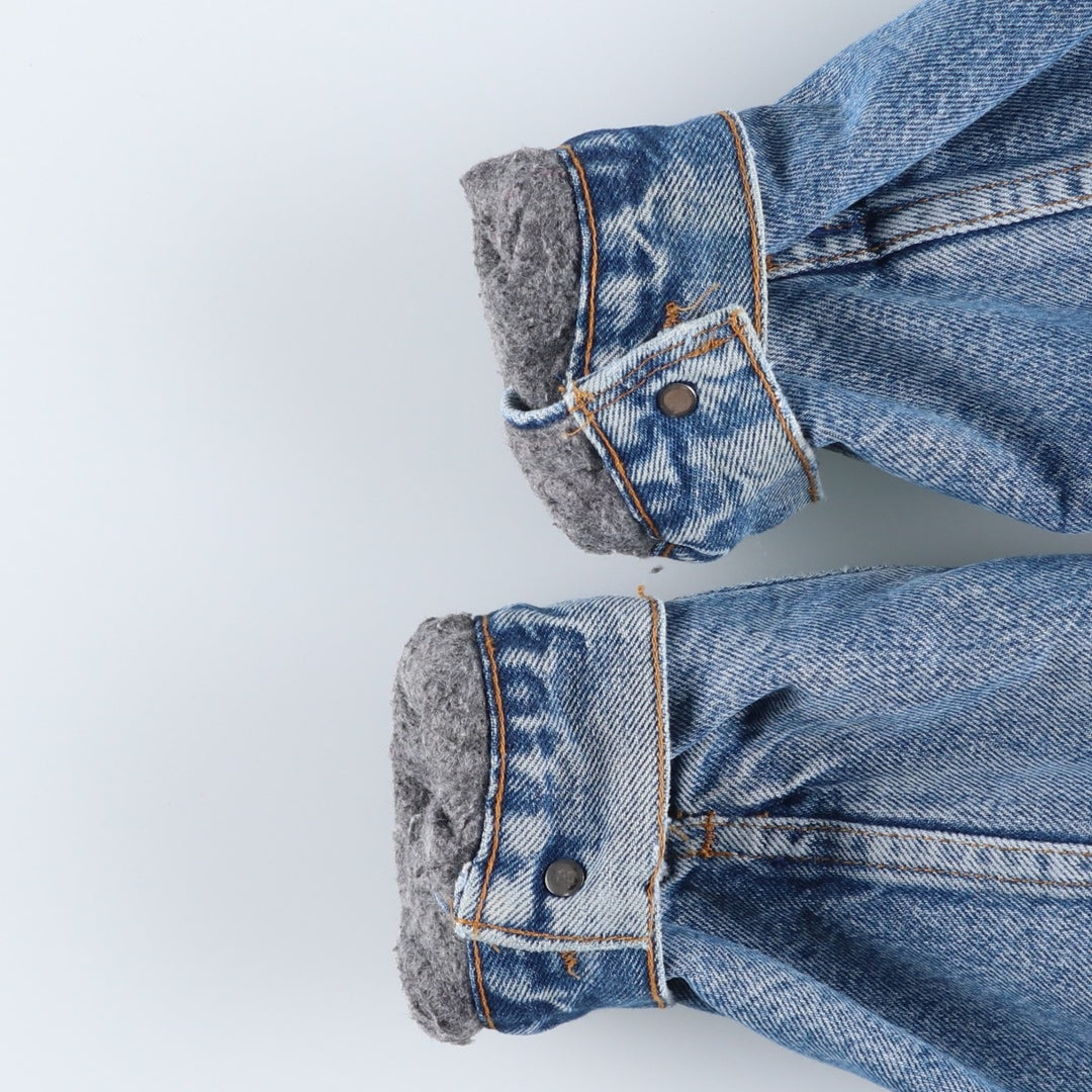 90'S Levi's denim jacket, denim jacket, men's size L, vintage unclear blue type Vintage Second Hand