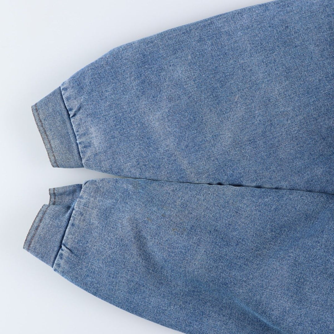 Vintage 90'S Wrangler HERO padded denim coveralls, men's size XL cotton blue type Vintage Second Hand
