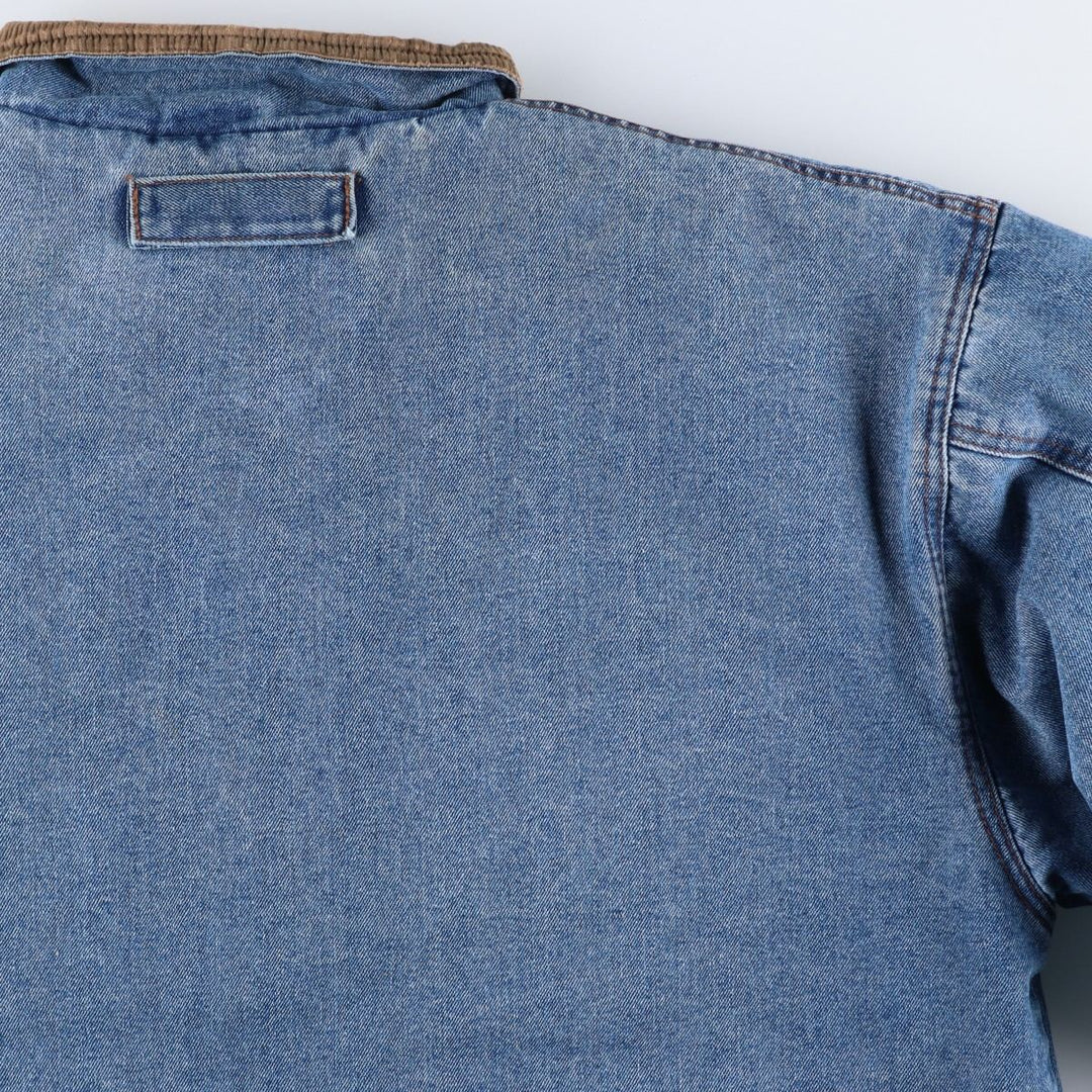 Vintage 90'S Wrangler HERO padded denim coveralls, men's size XL cotton blue type Vintage Second Hand