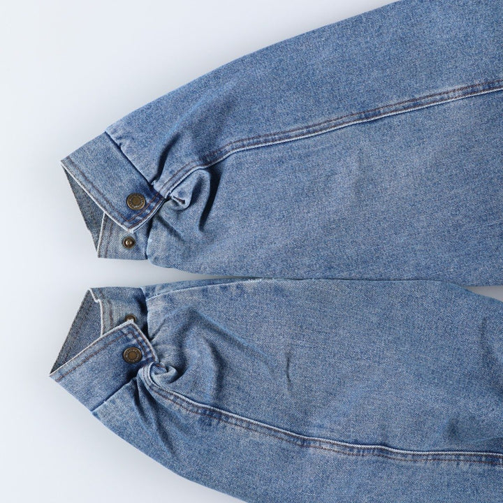 Vintage 90'S Wrangler HERO padded denim coveralls, men's size XL cotton blue type Vintage Second Hand