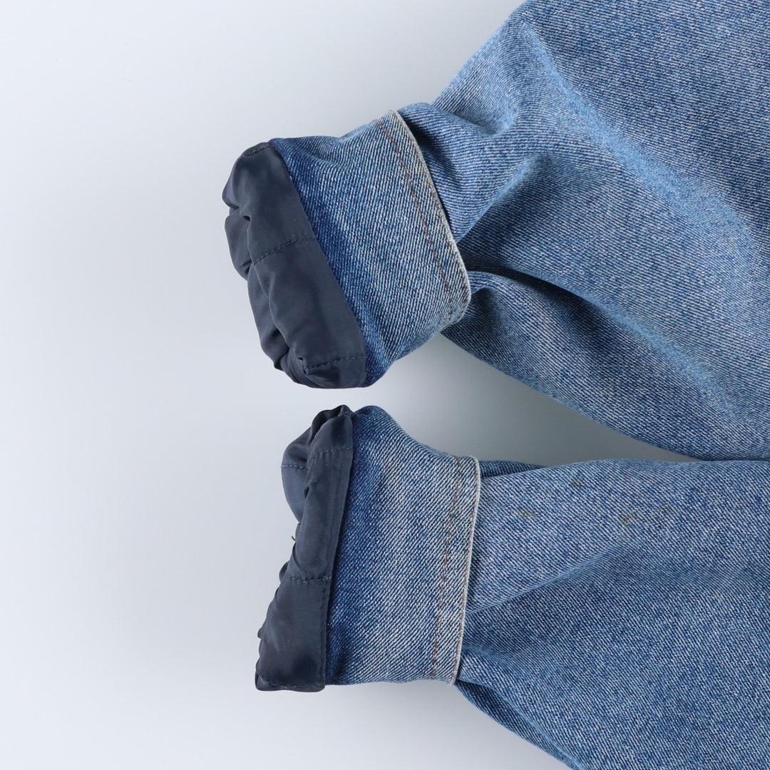 Vintage 90'S Wrangler HERO padded denim coveralls, men's size XL cotton blue type Vintage Second Hand