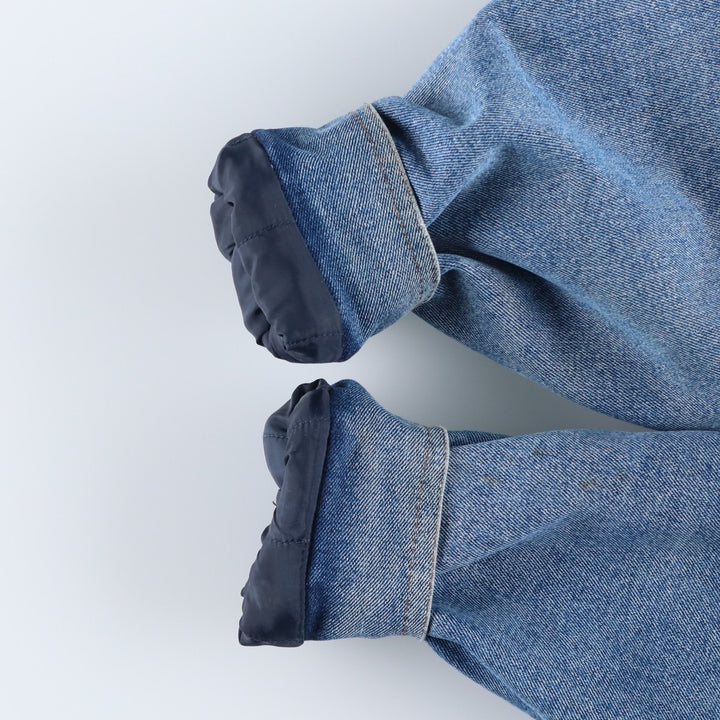 Vintage 90'S Wrangler HERO padded denim coveralls, men's size XL cotton blue type Vintage Second Hand