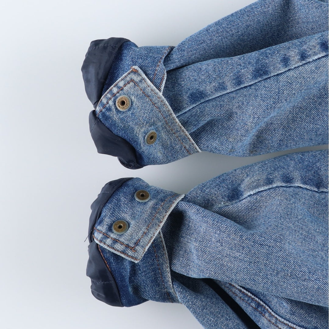 Vintage 90'S Wrangler HERO padded denim coveralls, men's size XL cotton blue type Vintage Second Hand