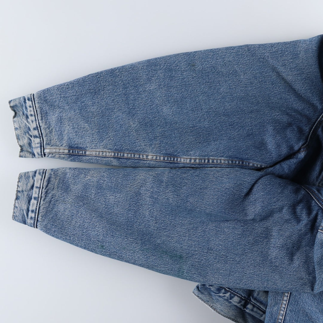 90'S Levi's 71500-0216 Denim Boa Jacket, Men's Size L, Vintage cotton blue type Vintage Second Hand