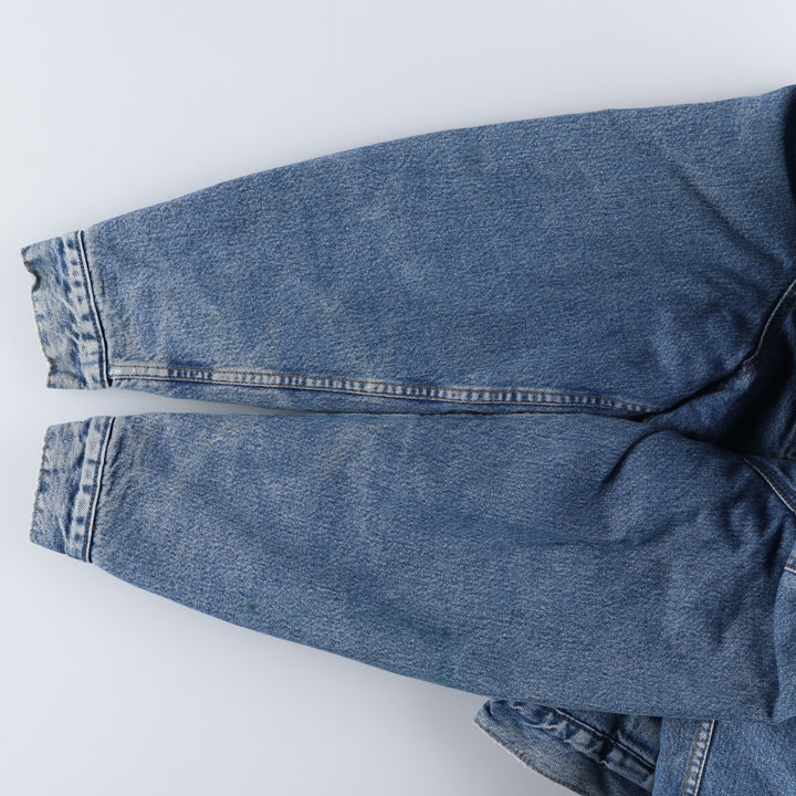 90'S Levi's 71500-0216 Denim Boa Jacket, Men's Size L, Vintage cotton blue type Vintage Second Hand