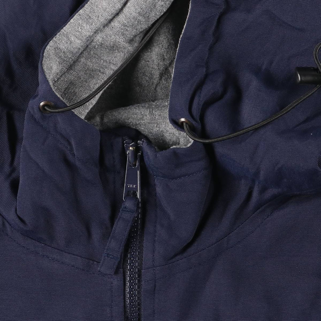 90s-00'S Cabelas Padded Parka Puffer Jacket Men's Size L Polyurethane Coated Nylon navy blue type Vintage Second Hand