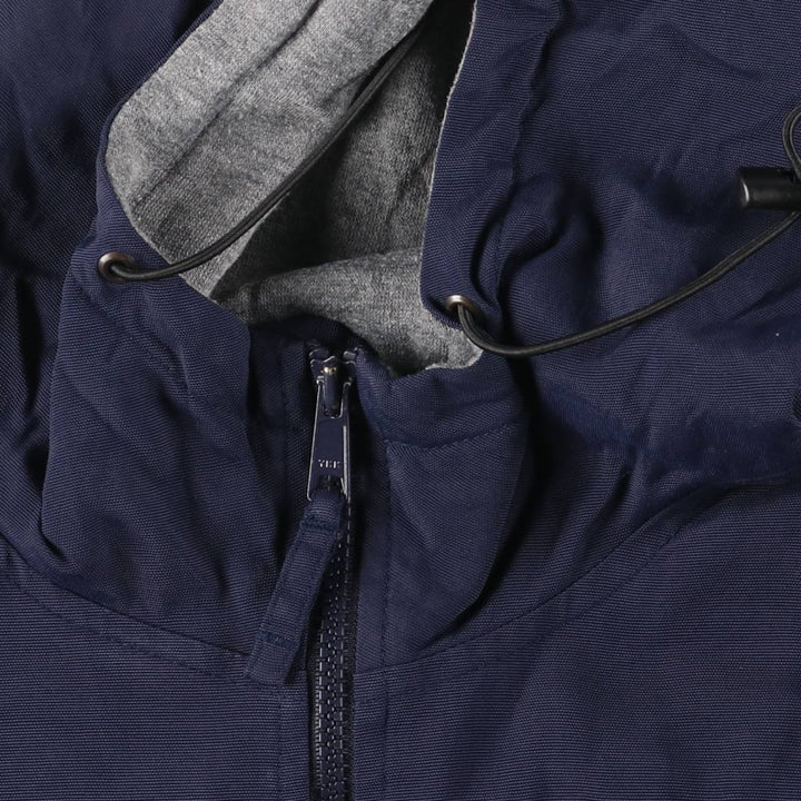 90s-00'S Cabelas Padded Parka Puffer Jacket Men's Size L Polyurethane Coated Nylon navy blue type Vintage Second Hand