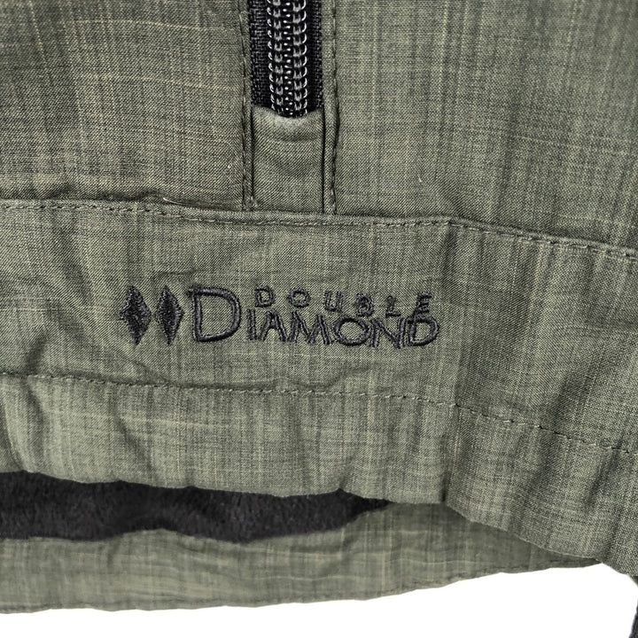 Vintage 90'S Black Diamond Double Diamond windbreaker, men's size L polyester Khaki type Vintage Second Hand