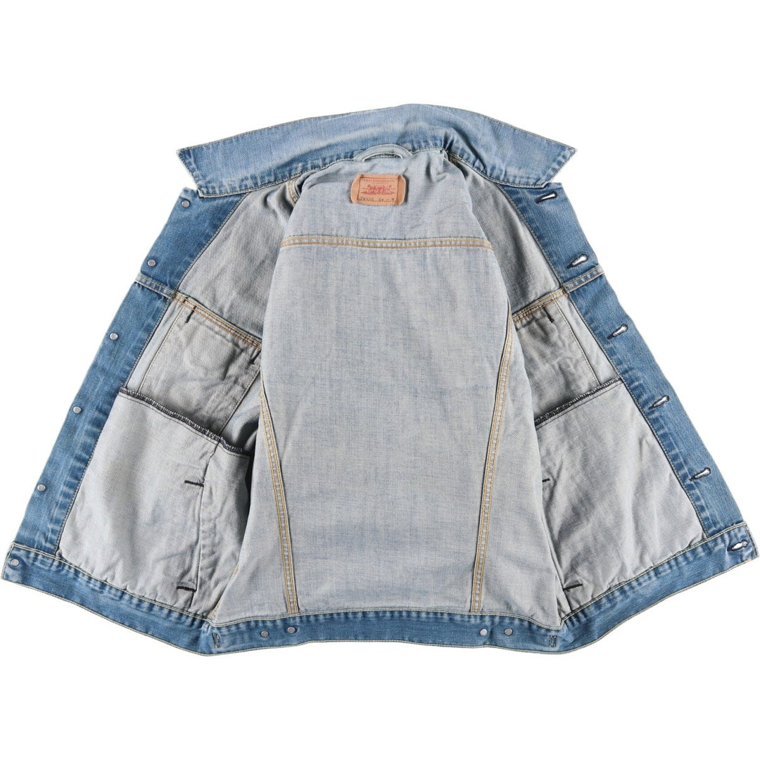 Levi's Euro Model Denim Jacket, Men's Size Medium cotton blue type Vintage Second Hand