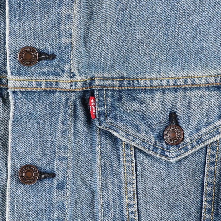 Levi's Euro Model Denim Jacket, Men's Size Medium cotton blue type Vintage Second Hand