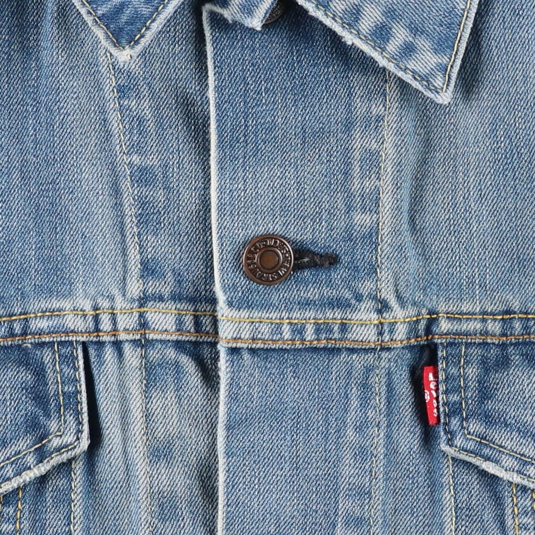Levi's Euro Model Denim Jacket, Men's Size Medium cotton blue type Vintage Second Hand