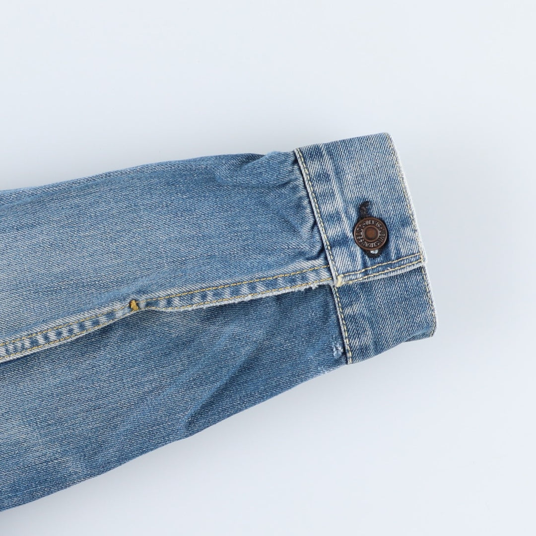 Levi's Euro Model Denim Jacket, Men's Size Medium cotton blue type Vintage Second Hand