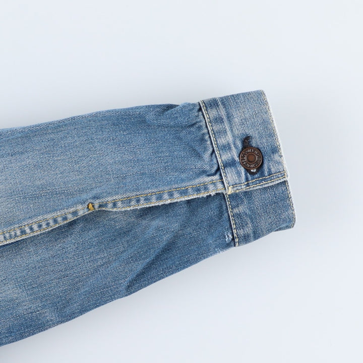 Levi's Euro Model Denim Jacket, Men's Size Medium cotton blue type Vintage Second Hand