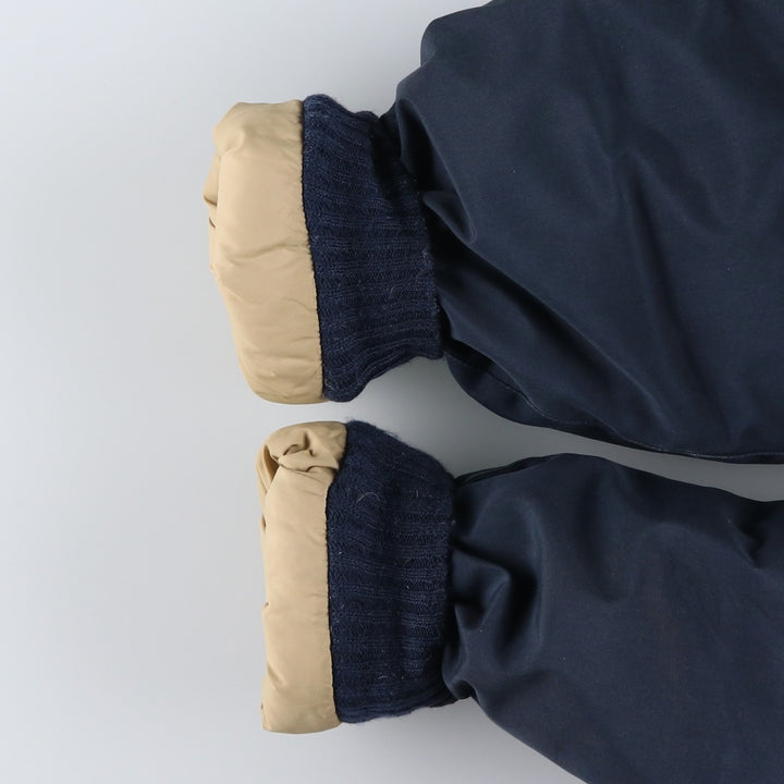 Vintage 1970s-1980'S Eddie Bauer goose down parka, size L, men's unclear navy blue type Vintage Second Hand