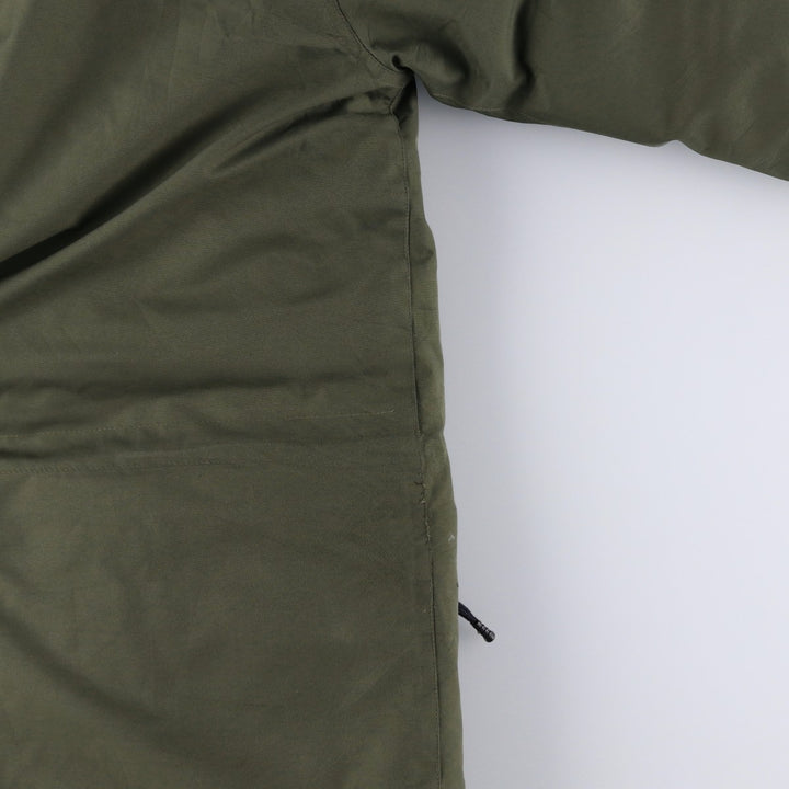 2000'S Timberland Down Parka, Men's Size S (approx.) polyester Khaki type Vintage Second Hand
