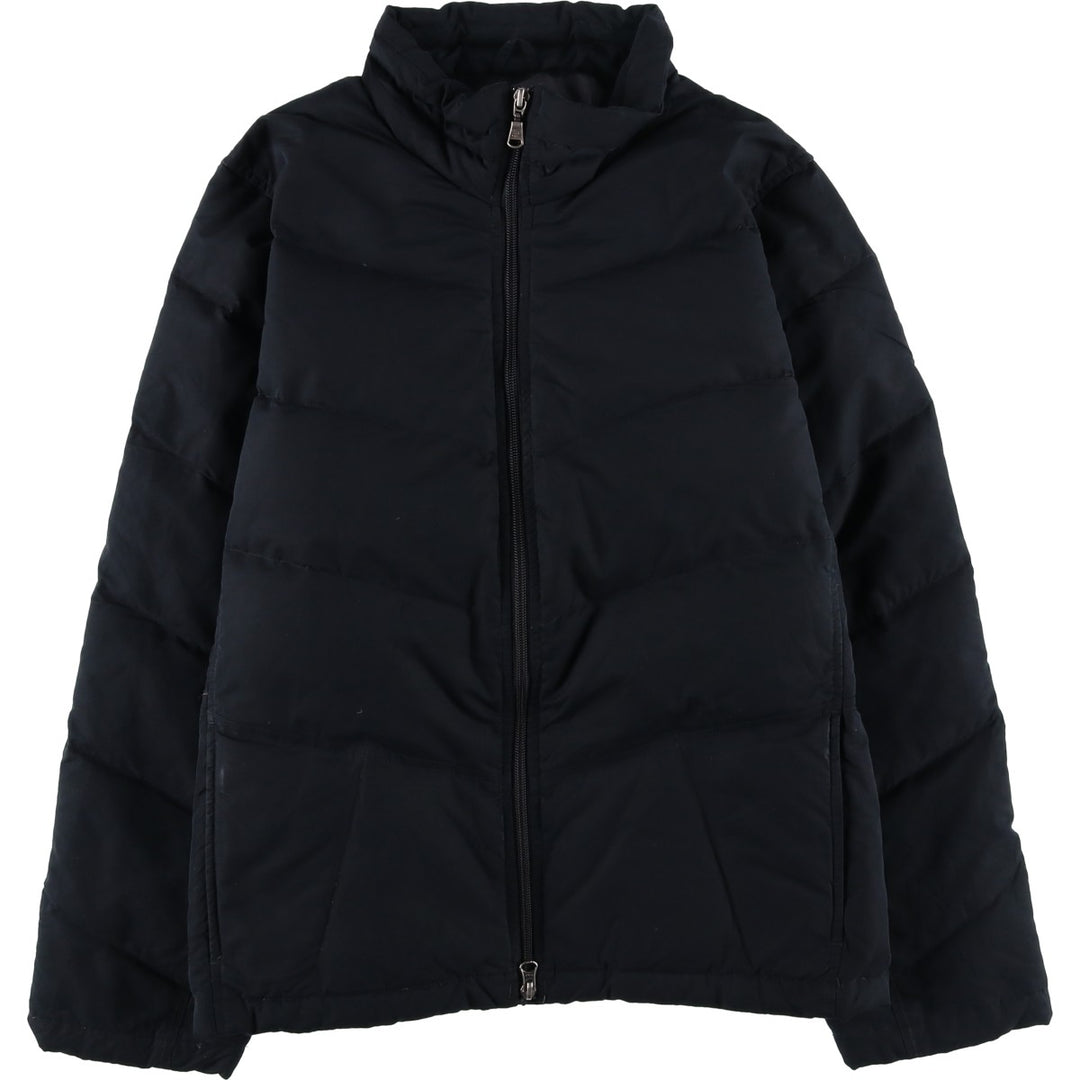 90'S - Vintage Eddie Bauer goose down jacket, men's size M polyester black type Vintage Second Hand