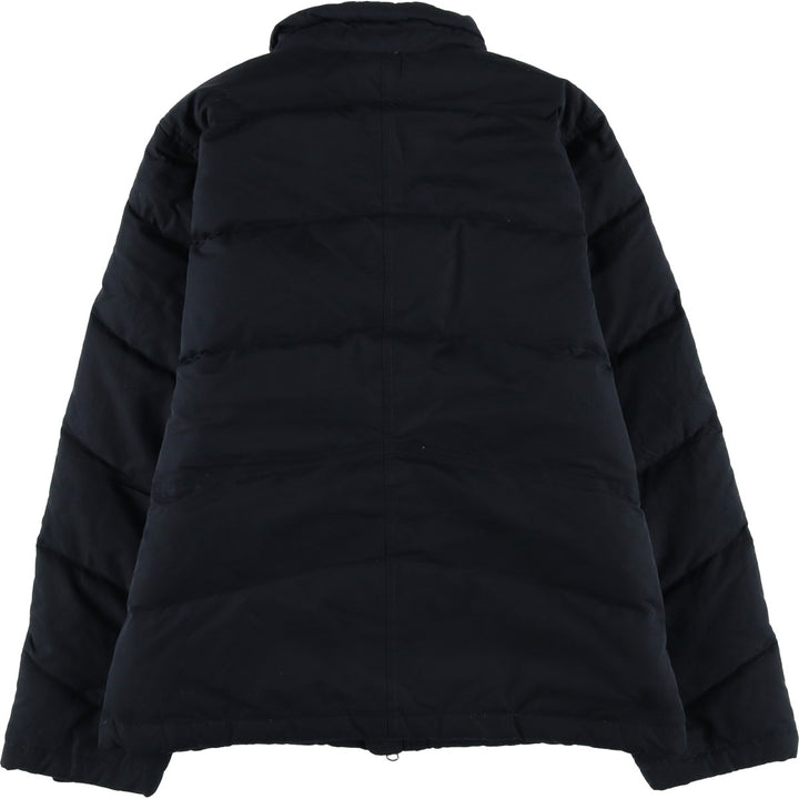 90'S - Vintage Eddie Bauer goose down jacket, men's size M polyester black type Vintage Second Hand